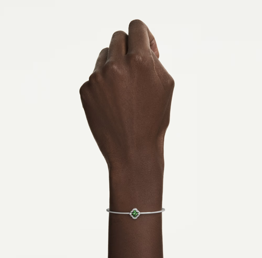 Swarovski 5757791 Bracciale rigido Una Angelic Taglio misto Verde SW004543