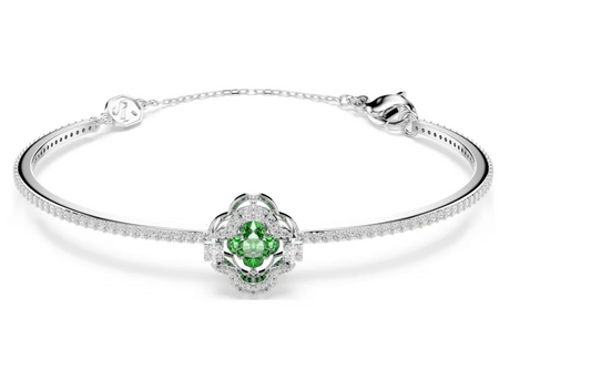 Swarovski 5757791 Bracciale rigido Una Angelic Taglio misto Verde SW004543