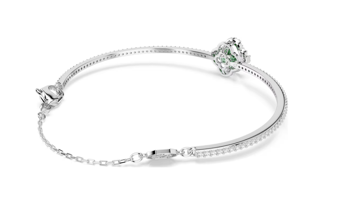 Swarovski 5757791 Bracciale rigido Una Angelic Taglio misto Verde SW004543