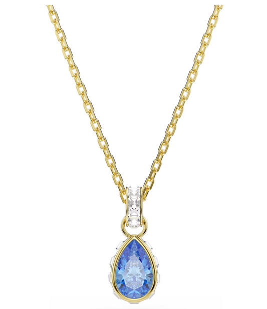 Swarovski 5757786 Pendente Chroma Taglio Pear, Blu SW004321