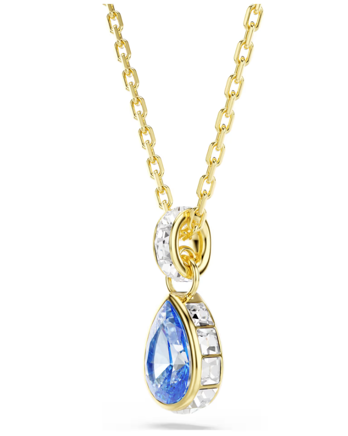 Swarovski 5757786 Pendente Chroma Taglio Pear, Blu SW004321