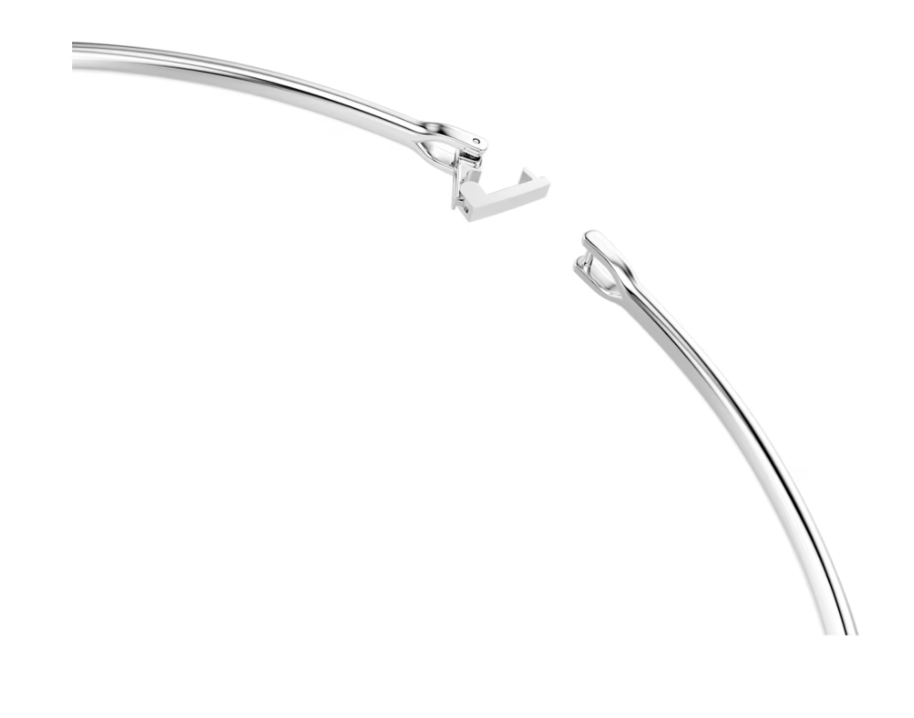 Swarovski 5757502 Collana Vienna Taglio misto Cigno Bianca Placcato rodio SW004541