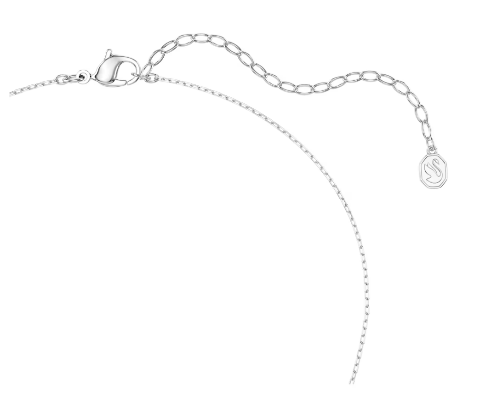 Swarovski 5756111 Pendente Vienna Taglio misto Piuma Bianco SW004538