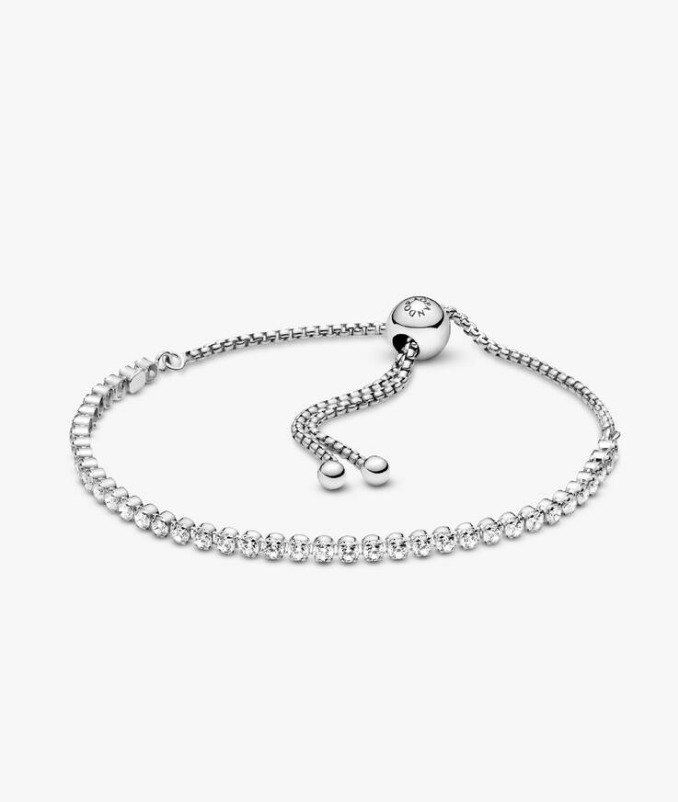 Pandora Bracciale tennis con chiusura regolabile