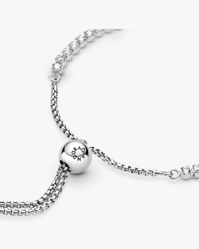 Pandora Bracciale tennis con chiusura regolabile