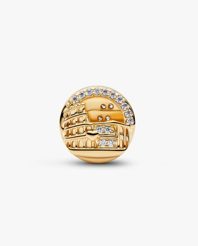 Pandora Charm Openwork stile Colosseo di Roma