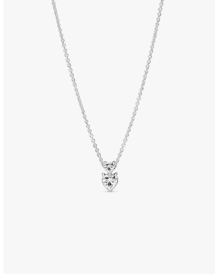 Pandora Collana Due Cuori
