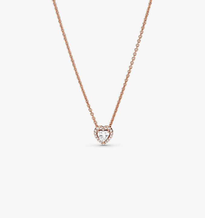 Pandora Collana Cuore in Rilievo