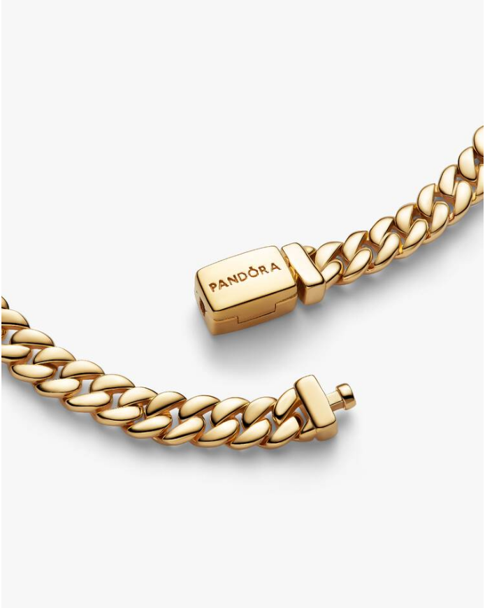 Pandora Bracciale Catena Maglia Cubana