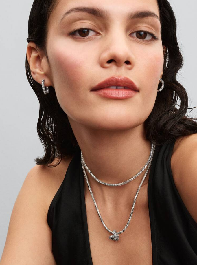 Pandora Collana Choker Tennis