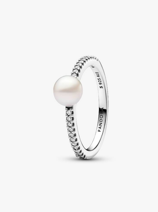 Pandora Perla Coltivata d’Acqua Dolce Trattata e Pavè
