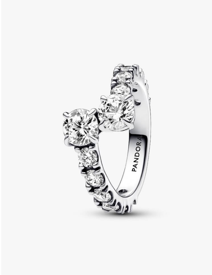 Pandora Anello Fascia Scintillante Intrecciata