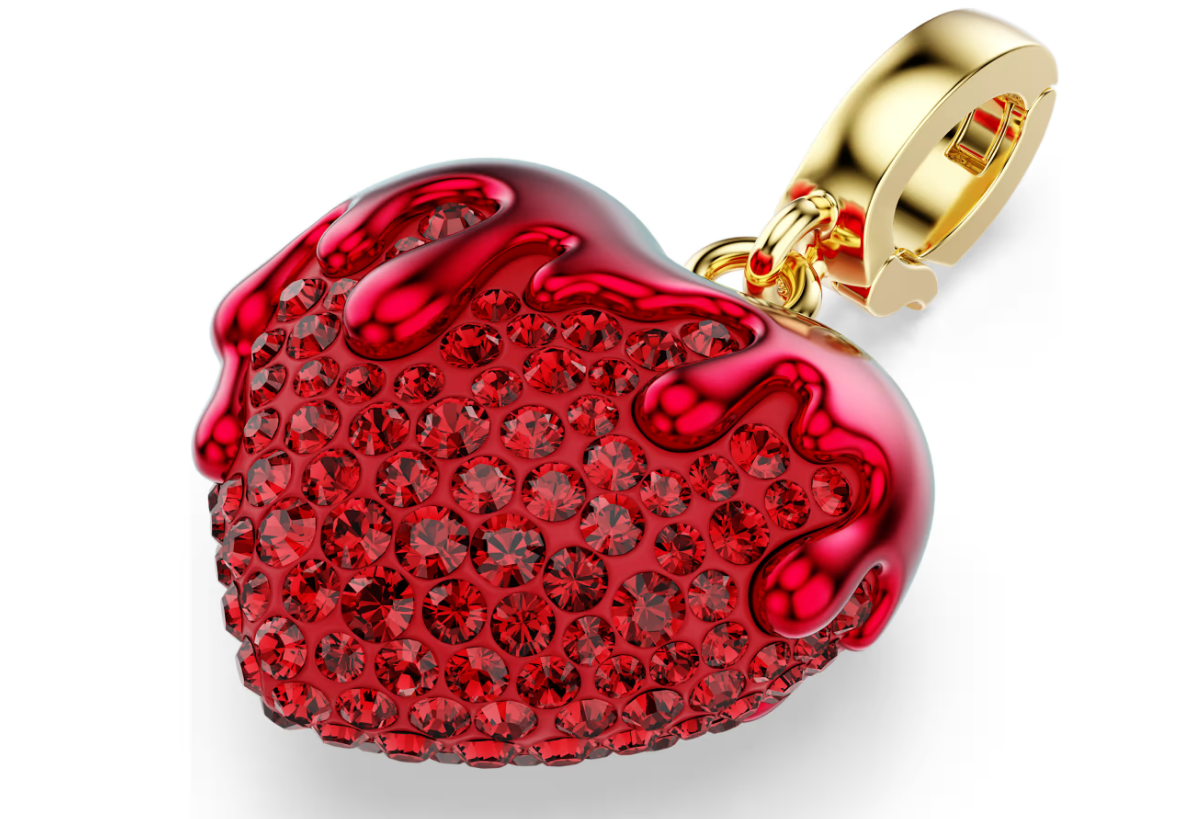 Swarovski 5742994 Idyllia Heart Charm, Red SW004100