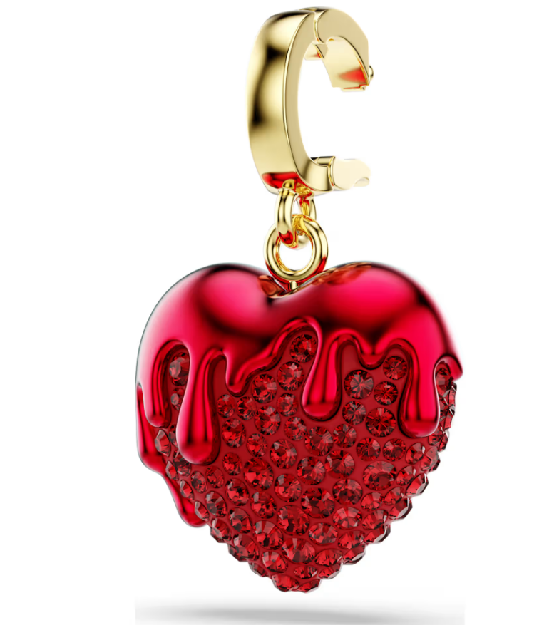 Swarovski 5742994 Idyllia Heart Charm, Red SW004100