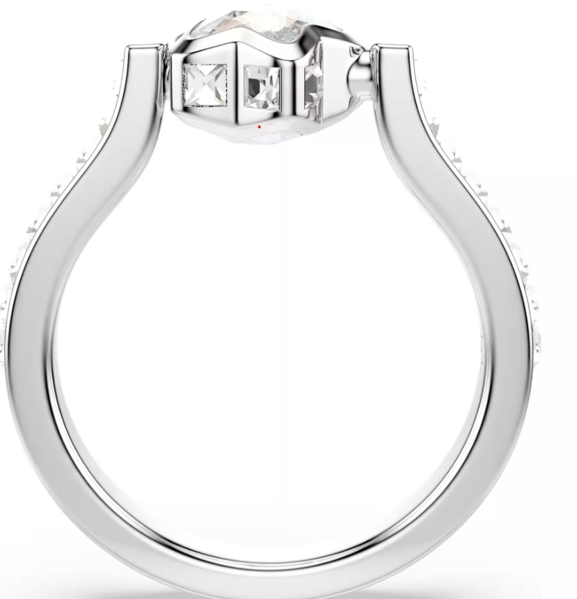 Swarovski Ring Chroma Stella, Weiß