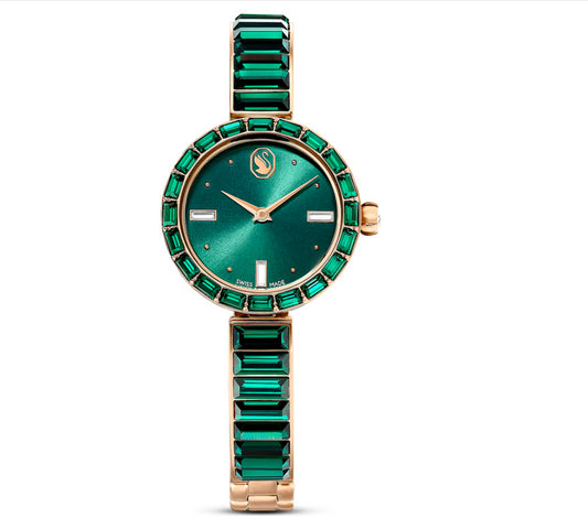 Swarovski 5690808 Orologio Matrix Bangle Verde