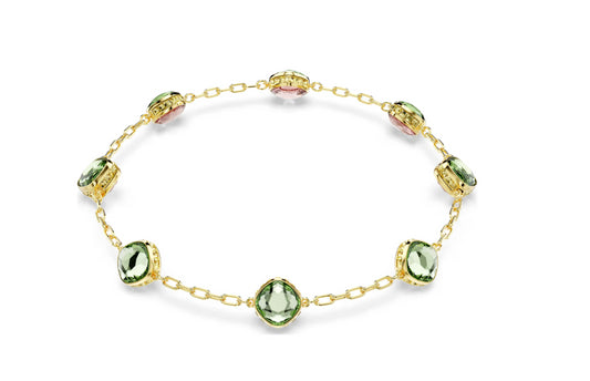 Swarovski 5695863 Collana Chroma Taglio ottagonale Verde