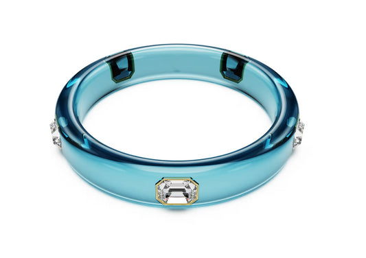 Swarovski 5714390 Bracciale rigido Dulcis Blu Taglia M