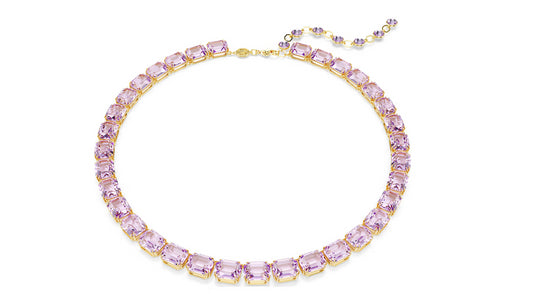 Swarovski 5705754 Collana Tennis Millenia Viola