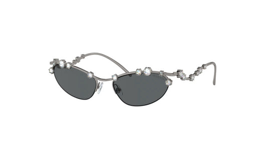 Swarovski 5691743 Occhiali da sole Forma Cat-eye SKU001 Tono argentato