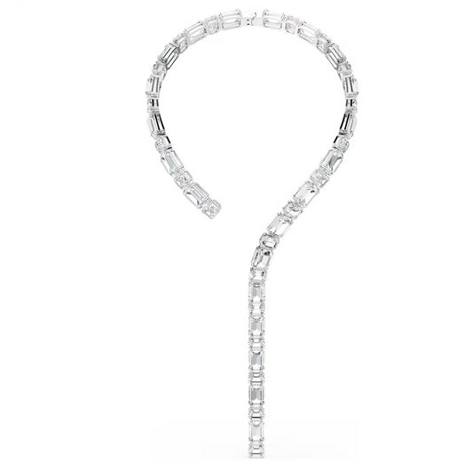 Swarovski 5705789 Collana Tennis Millenia Taglio ottagonale Bianca