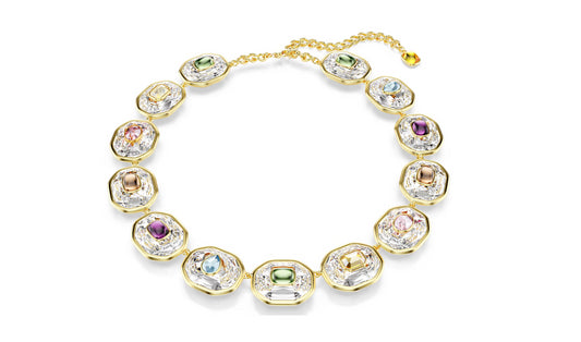 Swarovski 5705587 Collana Tennis Chroma Taglio ottagonale Multicolore