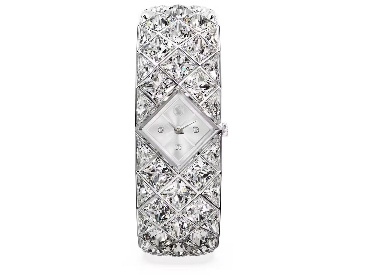 Swarovski 5724515 Orologio Curiosa Bangle Tono argentato