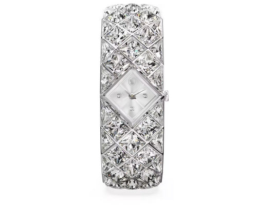 Swarovski 5724515 Orologio Curiosa Bangle Tono argentato