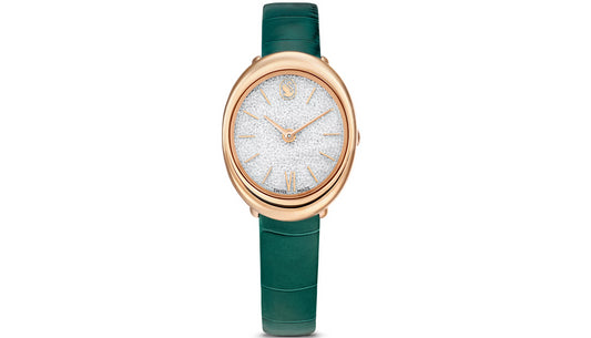 SWAROVSKI 5717536 Orologio Imber Verde Finitura in tono oro rosa