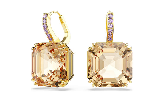 SWAROVSKI 5725744 Orecchini pendenti Millenia Caramello Placcato color oro
