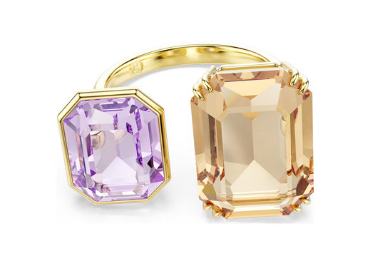 SWAROVSKI 5725750 Anello aperto Millenia ottagonale Multicolore Taglia 60
