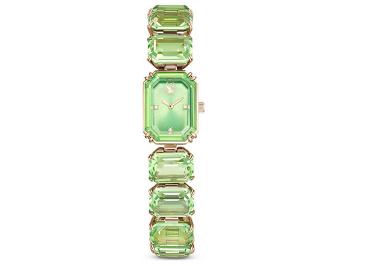 SWAROVSKI 5729842 Orologio Braccialetto con taglio Octagon Verde
