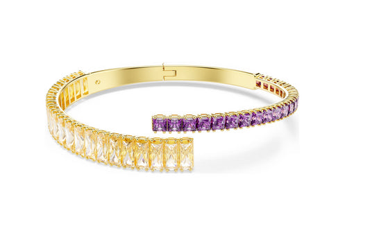 SWAROVSKI 5731048 Bracciale rigido Matrix Taglio misto Multicolore taglia L