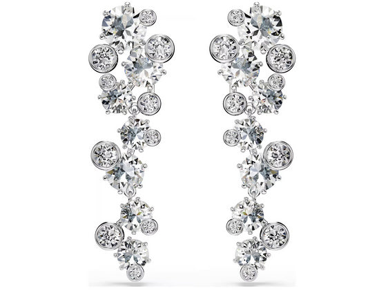 SWAROVSKI 5732252 Orecchini pendenti Constella Taglio misto Bianchi
