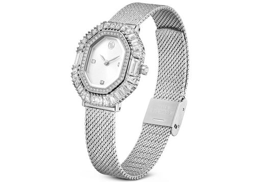 SWAROVSKI 5732498 Orologio Matrix Octagon Bracciale di metallo Tono argentato