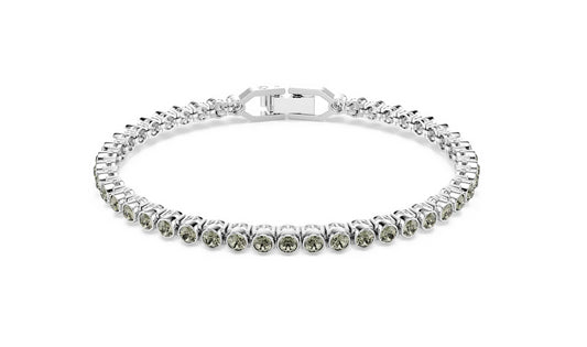 SWAROVSKI 5734238 Bracciale Tennis Imber Emily Taglio Round Nero