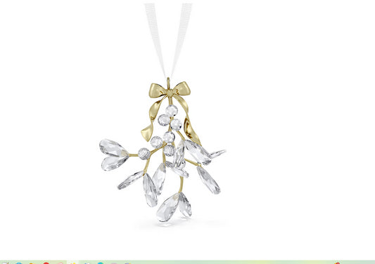 Swarovski 5701372 Holiday Magic Decorazione Vischio
