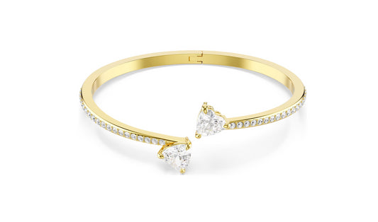 Swarovski 5733474 Bracciale rigido Mesmera Attract Cuore Bianco Taglia M