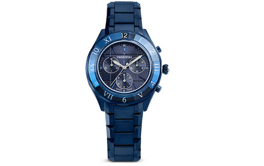 Swarovski 5715457 Orologio Dextera chrono Bracciale di metallo Blu Finitura blu