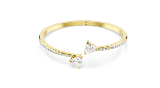 Swarovski 5733511 Bracciale rigido Mesmera Attract Cuore Bianco taglia S