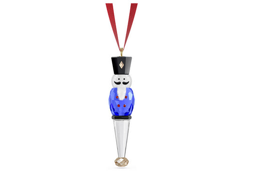 Swarovski 5701868 Holiday Cheers Decorazione Schiaccianoci Blu