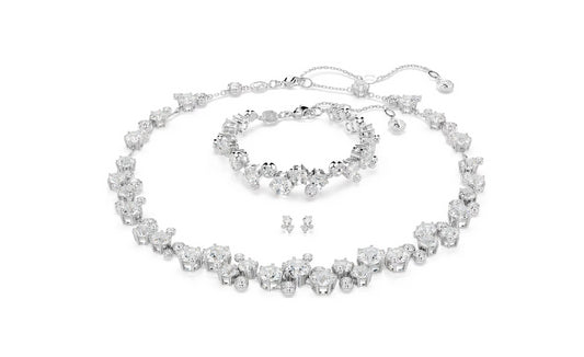Swarovski 5738285 Set Constella Taglio misto Bianco Placcato rodio