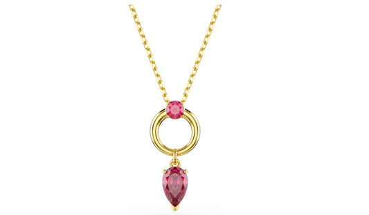 Swarovski 5732487 Pendente Mesmera Taglio misto Rosso Placcato color oro