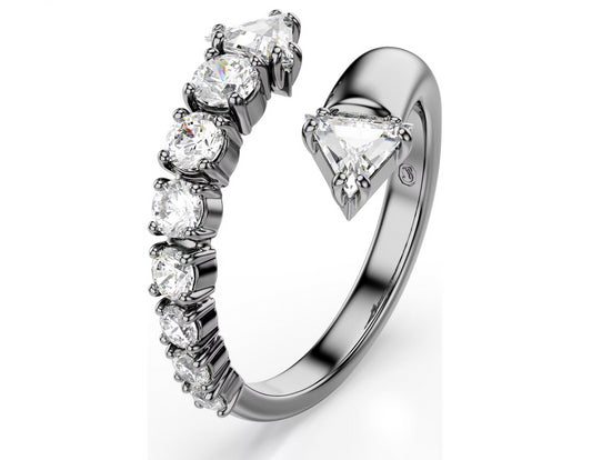 Swarovski 5723191 Anello aperto Sublima Taglio misto Bianco taglia 60