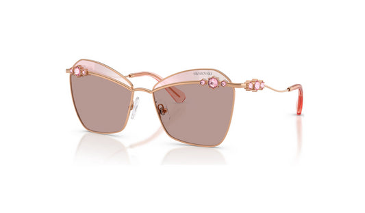 Swarovski 5738132 Occhiali da sole Forma quadrata SK7040 Rosa