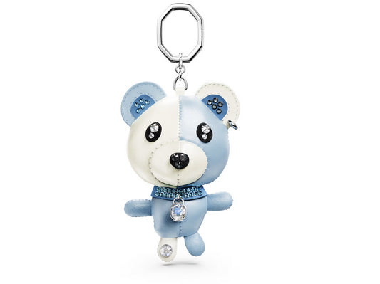 Swarovski 5733771 Accessorio per borse Teddy Orso Blu Placcato rodio
