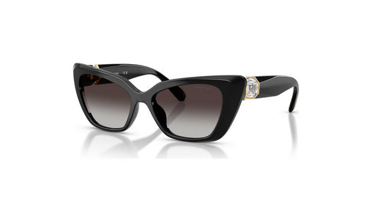 Swarovski 5737919 Occhiali da sole Forma Cat-eye SK6047 Neri