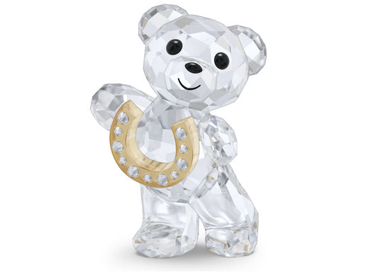 Swarovski 5720459 Orsetto Kris Ferro di Cavallo Portafortuna