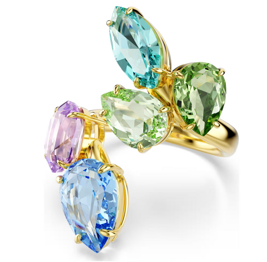 SWAROVSKI 5746908 Anello cocktail Gema Taglio misto tg 58 SW003950