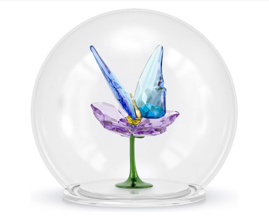 SWAROVSKI 5721543 Idyllia Sfera in Vetro con Farfalla e Fiore SW003958
